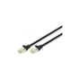 Патч-корд 2м CAT 6a S-FTP, AWG 26/7, Cu, LSZH, black Digitus (DK-1644-A-020/BL) - уменьшенное изображение 1