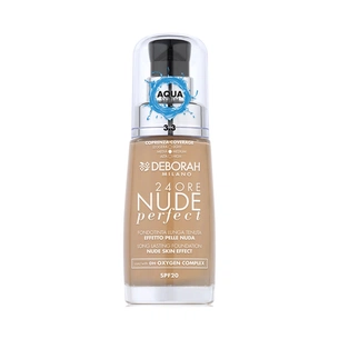 Тональна основа Deborah 24Ore Nude Perfect SPF20 3.3 30 мл (8009518377057) зображення 1