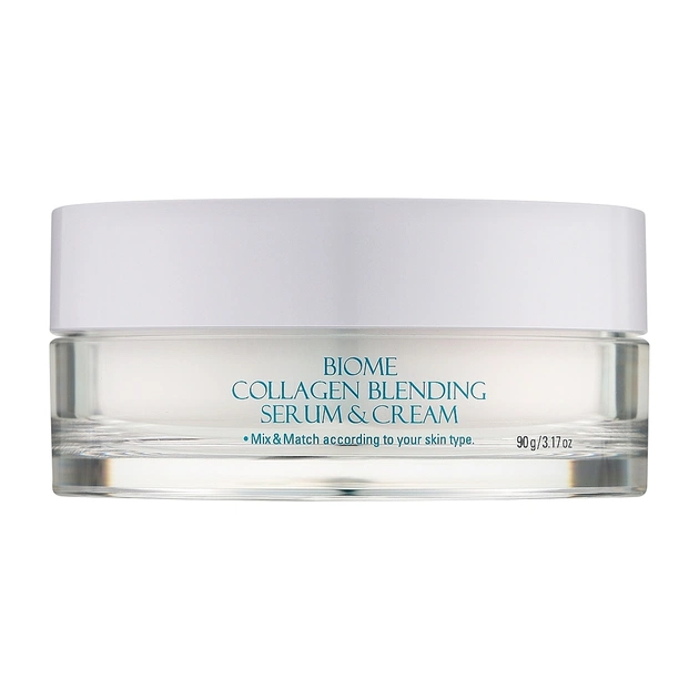 Крем для обличчя Prreti Biome Collagen Blending Serum & Cream 2in1 90 г (8809738324370) - зображення 1