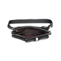 Сумка Vintage Поясна шкіряна Чорна (14953) - зменшене зображення 9