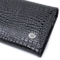 Гаманець ST Leather З натуральної шкіри Чорний (22718) - зменшене зображення 5