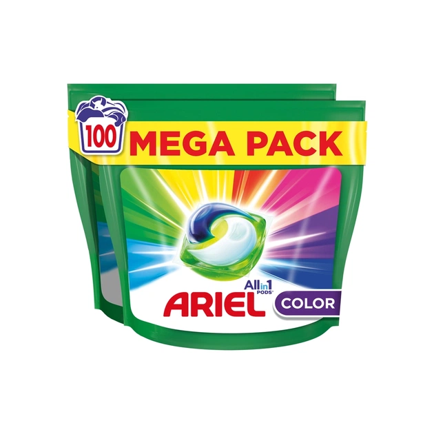 Капсули для прання Ariel Pods Все-в-1 Color 100 шт. (8700216580885) - зображення 1