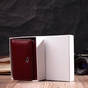 Гаманець ST Leather З натуральної шкіри Бордовий (19479) - зменшене зображення 10