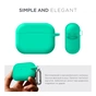 Чехол для наушников Armorstandart Hang Case For Apple AirPods Pro 3 Mint Green (ARM88277) - уменьшенное изображение 2