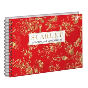 Альбом для малювання Yes А4 30 аркушів спіраль Flowers (130537) зображення 1