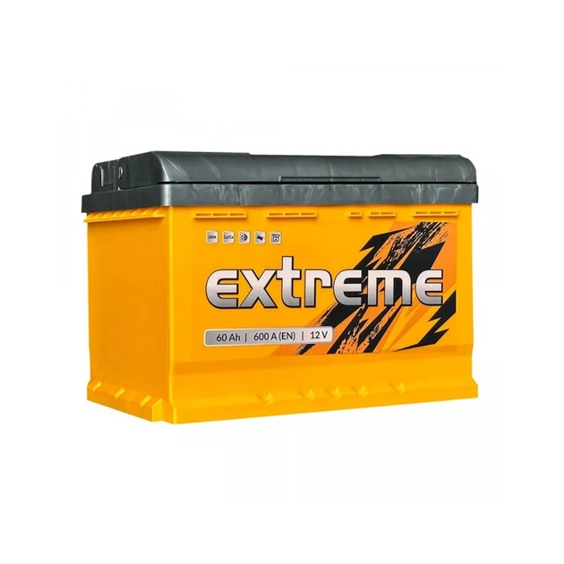 Акумулятор автомобільний Extreme 6CT-60 A (1) - зображення 1