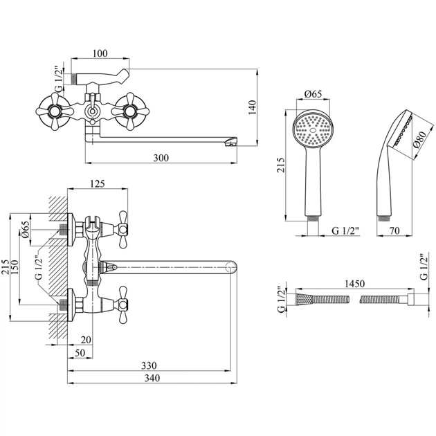 Змішувач Agua Toledo-C073 (CV017361) - picture 6