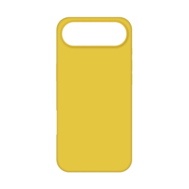 Чохол до мобільного телефона Intaleo Silicone Case Apple iPhone 17 Air Yellow (1283126630484) - зображення 1