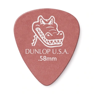 Медіатор Jim Dunlop Gator Grip Pick .58mm 12 шт. (417P.58) зображення 1
