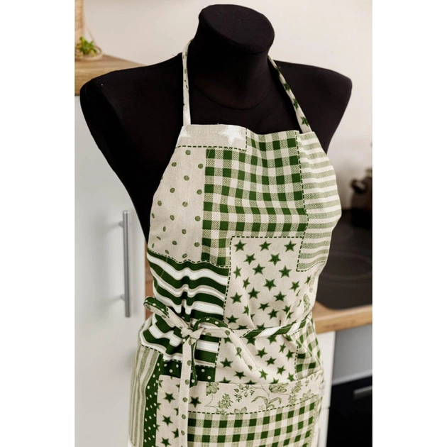 Фартух Прованс Печворк зелений (031642) - picture 5