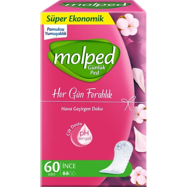 Щоденні прокладки Molped Everyday Freshness 60 шт (8690536825929) - зображення 1