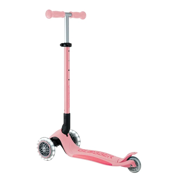 Самокат Globber серії Elite Lights пастельно-рожевий Колеса з підсвічуванням (439-710-3) - изображение 5