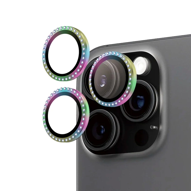 Стекло защитное Armorstandart for Camera AR iPhone 16 Pro / 16 Pro Max Crystal (ARM79415) - изображение 1