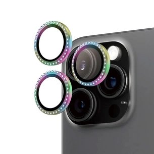 Стекло защитное Armorstandart for Camera AR iPhone 16 Pro / 16 Pro Max Crystal (ARM79415) изображение 1