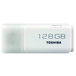 USB флеш накопичувач Toshiba 128GB U202 Hayabusa White USB 2.0 (THN-U202W1280E4) зображення 1
