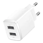Зарядний пристрій Baseus Compact Charger 2U White (CCXJ010202) - зменшене зображення 2