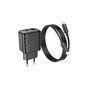 Зарядний пристрій HOCO CS23A USB-C PD30W + 1xUSB QC3.0 + cable USB-C to USB-C black (6942007609968) - зменшене зображення 5
