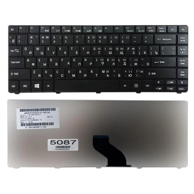 Клавіатура ноутбука Acer Aspire E1-421/TravelMate 8331 чорна (KB311231) - зображення 1