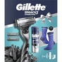 Набір косметики Gillette Станок Mach3 Charcoal з 2 змінними картриджами + Гель для гоління Series 200 мл + Шкарпетки (8006530039567) - зменшене зображення 2