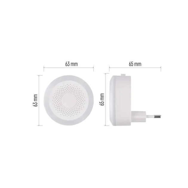 Нічник EMOS 5Lm 230V пластик (P3326) - picture 7