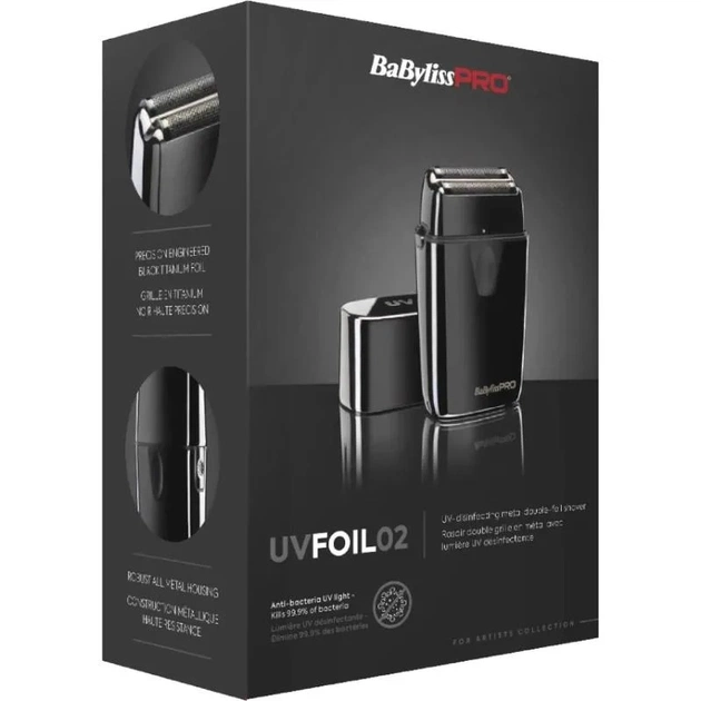 Шейвер Babyliss Pro FXLFS2E UVFoil02 - зображення 1
