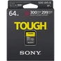 Карта пам'яті Sony 64GB SDXC class10 UHS-II U3 V90 Tough (SF-G64T) - зменшене зображення 3
