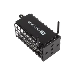 Годівниця Mikado Feeder Quadrate Grouser 25х30х44 мм 50 г Black (AMKZ-01-50-B) зображення 1