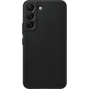 Чохол до мобільного телефона Samsung Leather Cover Galaxy S22 Black (EF-VS901LBEGRU) зображення 1