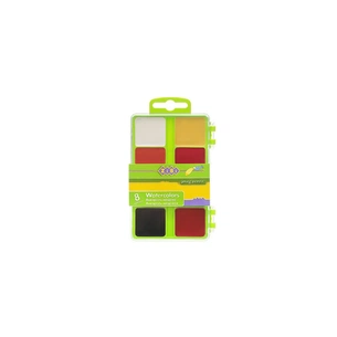 Акварельні фарби ZiBi KIDS Line 8 кольорів (ZB.6519-15) зображення 1