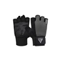 Рукавички для фітнесу RDX W1 Half Gray Plus XL (WGA-W1HG-XL+) - зменшене зображення 1