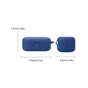 Чохол для навушників BeCover Silicon для OPPO Enco Buds 2 Pro Deep Blue (713224) - зменшене зображення 3