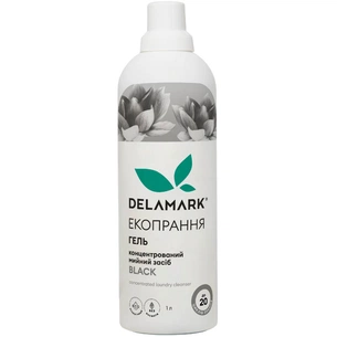 Гель для прання DeLaMark Black 1 л (4820152330185) зображення 1