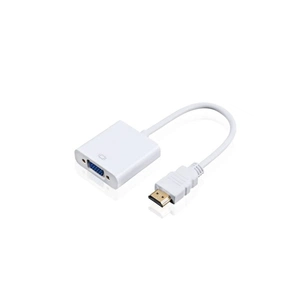 Перехідник HDMI M to VGA F (з кабелями аудіо і живлення від USB) ST-Lab (U-990 white) изображение 1