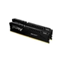 Модуль пам'яті для комп'ютера DDR5 32GB (2x16GB) 6000 MHz Beast Black XMP Kingston Fury (ex.HyperX) (KF560C30BBK2-32) - зменшене зображення 2