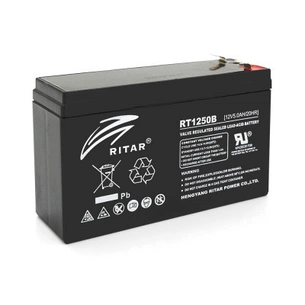 Батарея до ДБЖ Ritar AGM 12V-5Ah (RT1250B) зображення 1