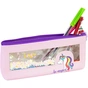 Пенал Cool For School з віконцем конфеті та помпоном 1 відділення рожевий (CF87019) - зменшене зображення 2