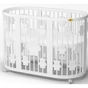 Ліжечко Ingvart SMART BED OVAL з ведмедиками білий (2369003) - зменшене зображення 1