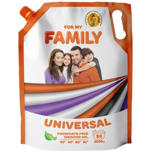 Гель для прання Family 2K Універсальний 2 кг (4260637721211) зображення 1