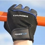 Рукавички для фітнесу PowerPlay 9058 Thunder чорно-сині M (PP_9058_M_Thunder) - зменшене зображення 10