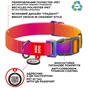 Нашийник для тварин WAUDOG Recycled з QR паспортом M Ш 20 мм Д 28-40 см помаранчевий (46514) - уменьшенное изображение 5