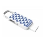 USB флеш накопичувач SanDisk 16GB Cruzer U Blue Triangles USB 2.0 (SDCZ59-016G-B35BT) - зменшене зображення 3
