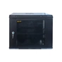 Шафа настінна GEAR 9U 19'' 600x600x450 мм, + полка 19", black (GWMSN-9U-600-600) - зменшене зображення 1