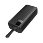 Батарея універсальна ColorWay 30 000 mAh PD/18W, QC3.0/22.5, Digital Display, Black (CW-PB300LPC5BK-PDD) - зменшене зображення 3