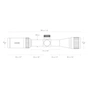 Оптичний приціл Hawke Vantage 2-7x32 AO (Mil Dot) (14111) - зменшене зображення 4