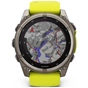 Смарт-годинник Garmin fenix 8 51mm,Saph Solar, BareTi/Graphite,AmpYe/GrphBnd (010-02907-21) - уменьшенное изображение 2