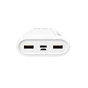 Батарея універсальна Silicon Power QS15 20000mAh PD/18W, QC3.0, Type-C, Micro-USB, 2*USB-A, whi (SP20KMAPBKQS150W) - зменшене зображення 3