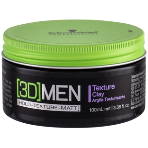 Глина для волосся Schwarzkopf Professional [3D]MEN Текстуруюча 100 мл (4045787265040) зображення 1