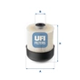 Фільтр паливний UFI 26.115.00 - зменшене зображення 1