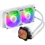 Система рідинного охолодження CoolerMaster MasterLiquid 240L Core ARGB White (MLW-D24M-A18PZ-RW) - зменшене зображення 3