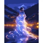 Картина по номерам Santi Сяюча краса, 40*50 см, LED підсвітка (955063) - зменшене зображення 1